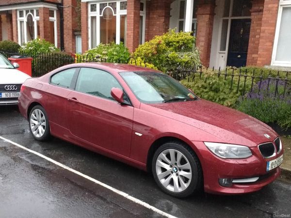 BMW 3-Series Coupe, Diesel, 2010, Red