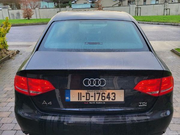 Audi A4 Saloon, Diesel, 2011, Black