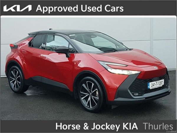 Toyota C-HR Hatchback, Petrol Hybrid, 2024, Red