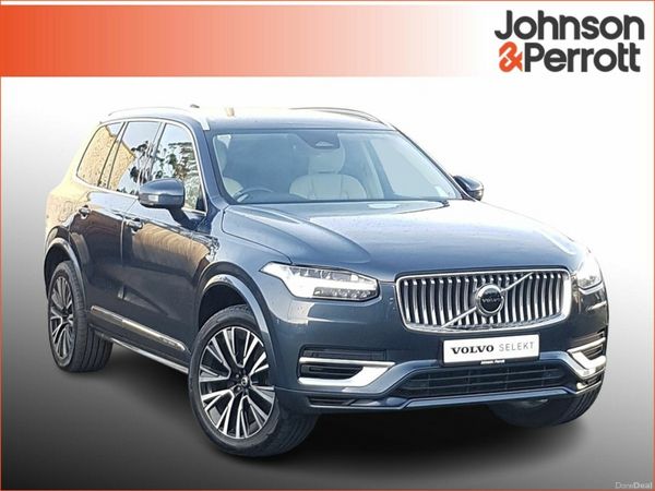 Volvo XC90 SUV, Petrol Plug-in Hybrid, 2023, Blue