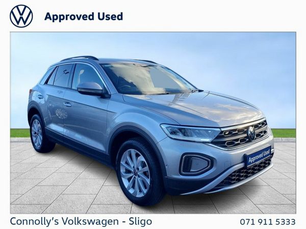 Volkswagen T-Roc SUV, Petrol, 2023, Silver