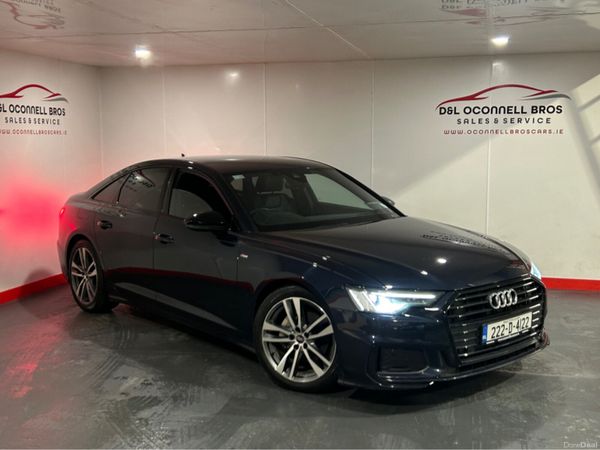 Audi A6 Saloon, Diesel, 2022, Blue