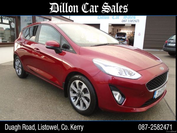 Ford Fiesta Hatchback, Petrol, 2021, Red