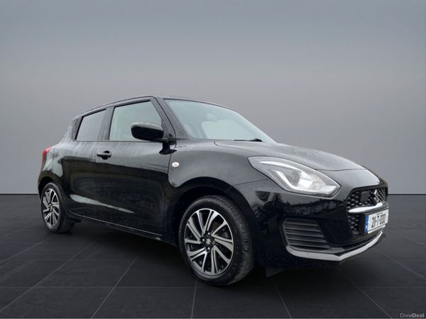 Suzuki Swift Hatchback, Petrol Hybrid, 2021, Black