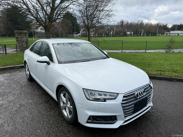 Audi A4 Saloon, Petrol, 2019, White