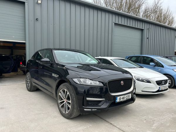 Jaguar F-Pace SUV, Diesel, 2018, Black