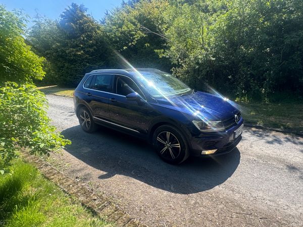 Volkswagen Tiguan SUV, Diesel, 2017, Blue