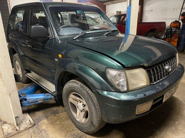 Toyota Land Cruiser SUV, Diesel, 2001, Green