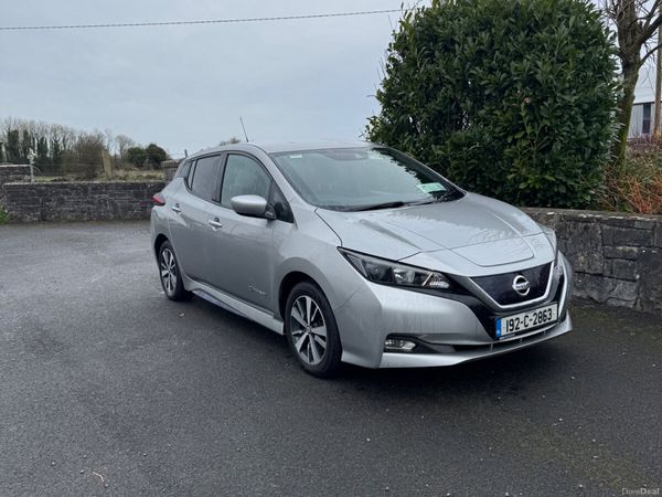 Nissan Leaf Hatchback, Electric, 2019, Grey