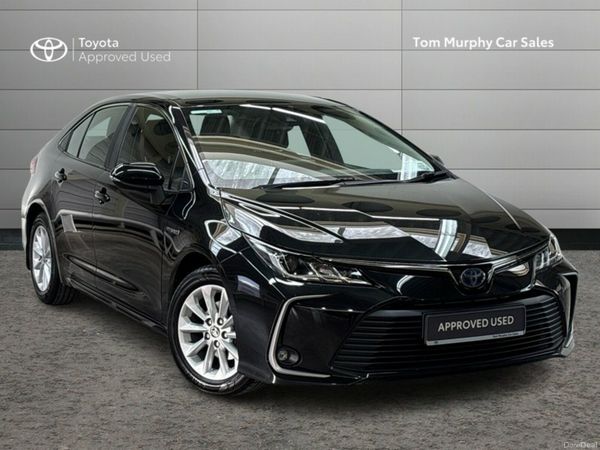 Toyota Corolla Saloon, Petrol Hybrid, 2022, Black