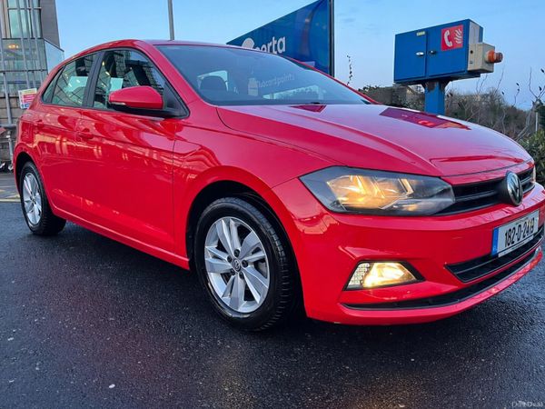 Volkswagen Polo Hatchback, Petrol, 2018, Red