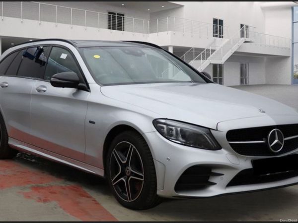 Mercedes-Benz C-Class Estate, Diesel Hybrid, 2021, Silver