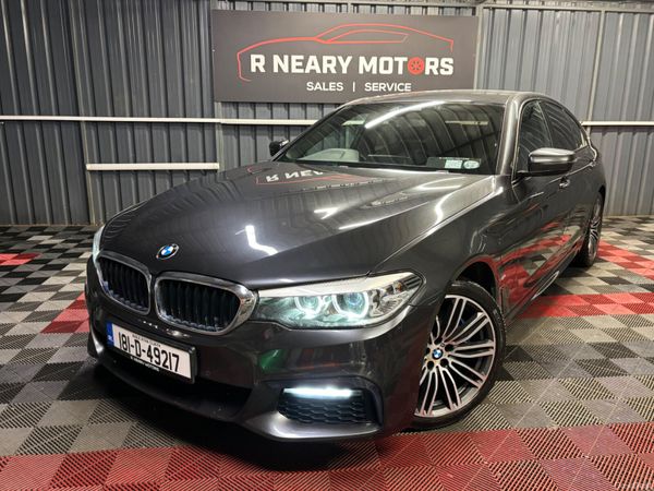 BMW 5-Series Saloon, Petrol Plug-in Hybrid, 2018, Grey