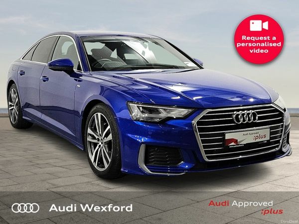 Audi A6 Saloon, Diesel, 2023, Blue