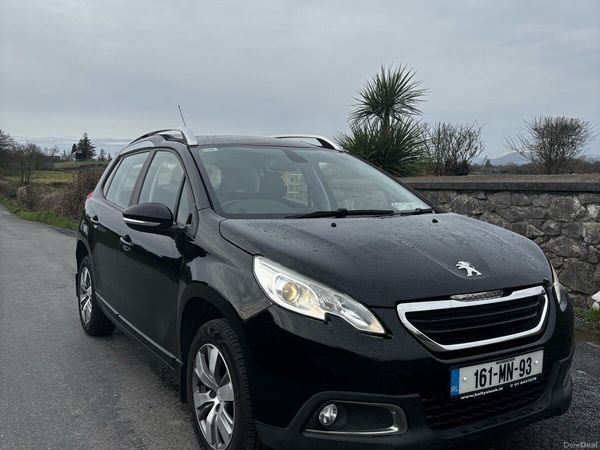 Peugeot 2008 SUV, Petrol, 2016, Black