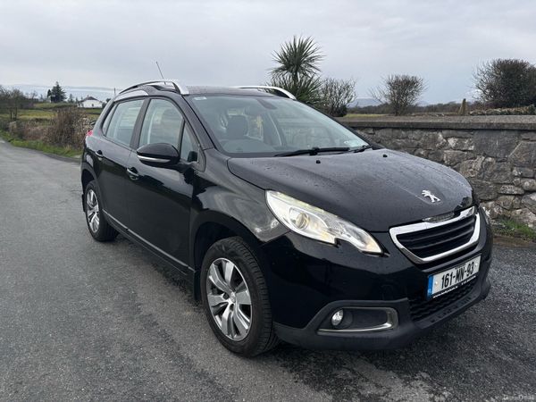 Peugeot 2008 SUV, Petrol, 2016, Black