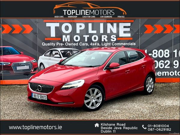 Volvo V40 Hatchback, Diesel, 2018, Red