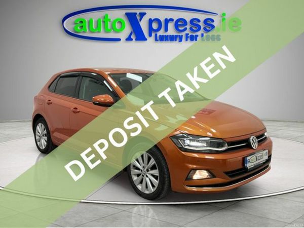 Volkswagen Polo Hatchback, Petrol, 2018, Orange