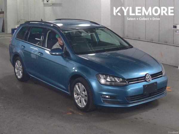 Volkswagen Golf Estate, Petrol, 2016, Blue