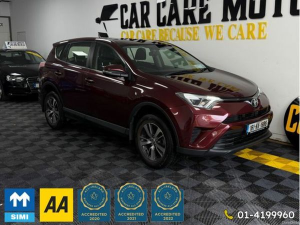 Toyota RAV4 MPV, Diesel, 2016, Red