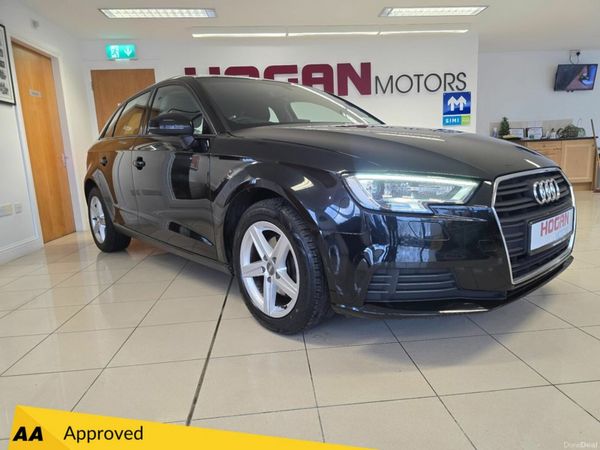 Audi A3 Hatchback, Petrol, 2017, Black
