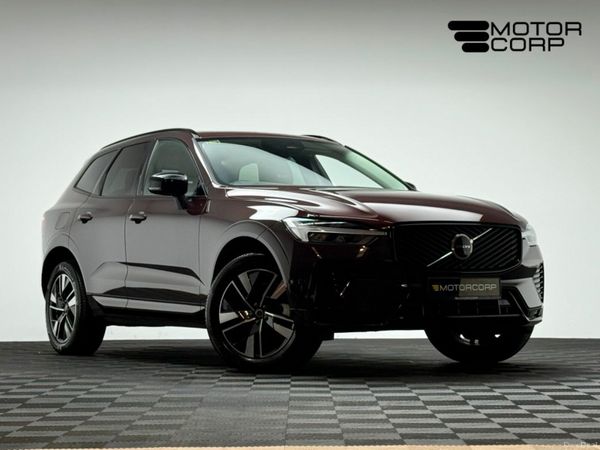 Volvo XC60 SUV, Petrol Plug-in Hybrid, 2025, Red