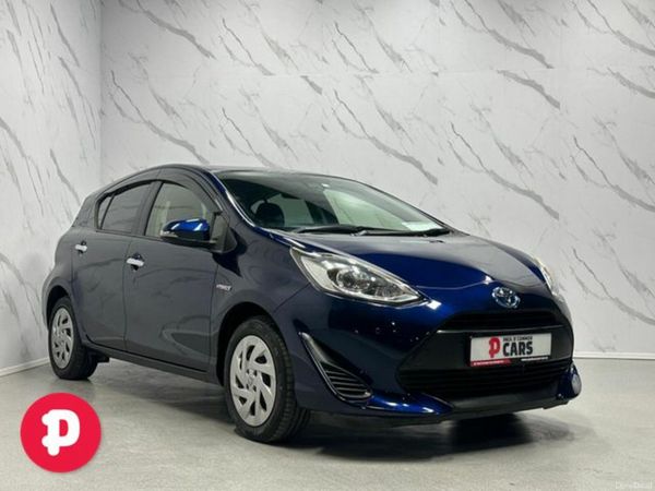 Toyota Aqua Hatchback, Petrol Hybrid, 2018, Blue