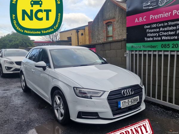 Audi A3 Hatchback, Petrol, 2017, White