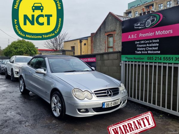 Mercedes-Benz CLK Convertible, Petrol, 2006, Silver