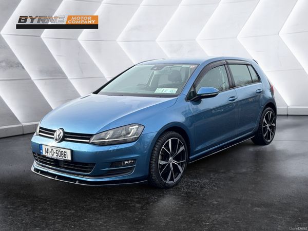 Volkswagen Golf Hatchback, Petrol, 2014, Blue