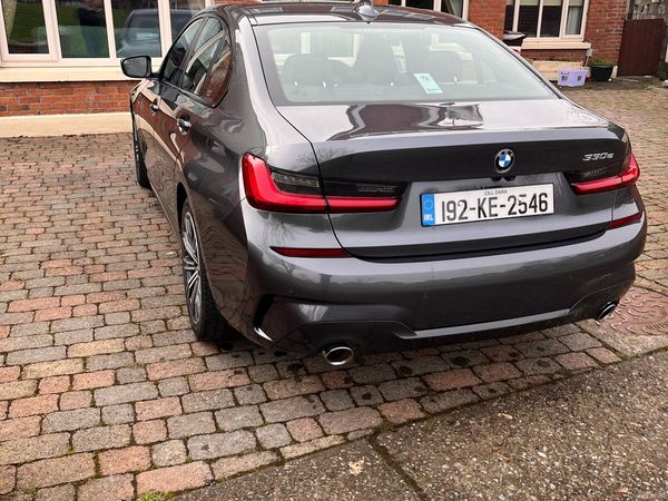 BMW 3-Series Saloon, Petrol Plug-in Hybrid, 2019, Grey