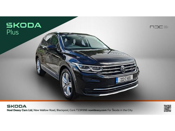 Volkswagen Tiguan Estate, Diesel, 2022, Black