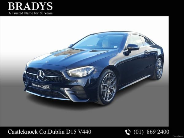 Mercedes-Benz E-Class Coupe, Diesel, 2022, Black