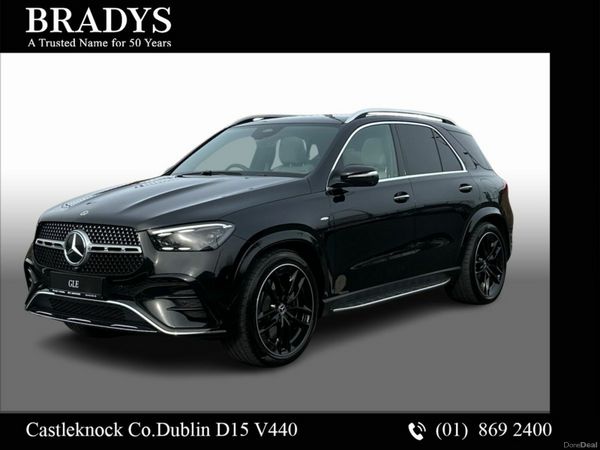 Mercedes-Benz GLE SUV, Petrol Plug-in Hybrid, 2025, Black