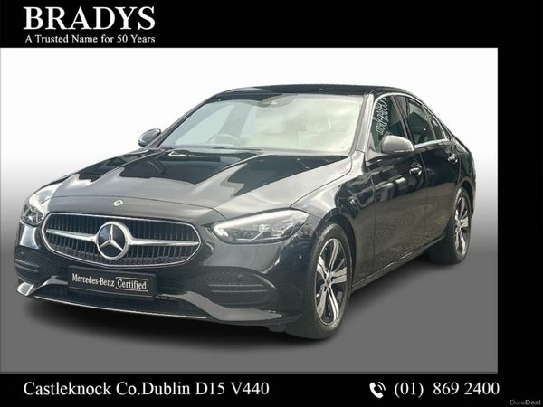 Mercedes-Benz C-Class Saloon, Petrol, 2023, Black