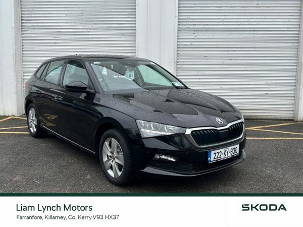 Skoda Scala Hatchback, Petrol, 2022, Black