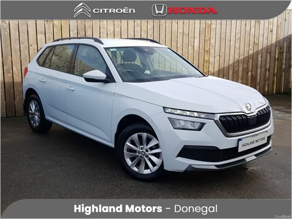 Skoda Kamiq Hatchback, Petrol, 2023, White