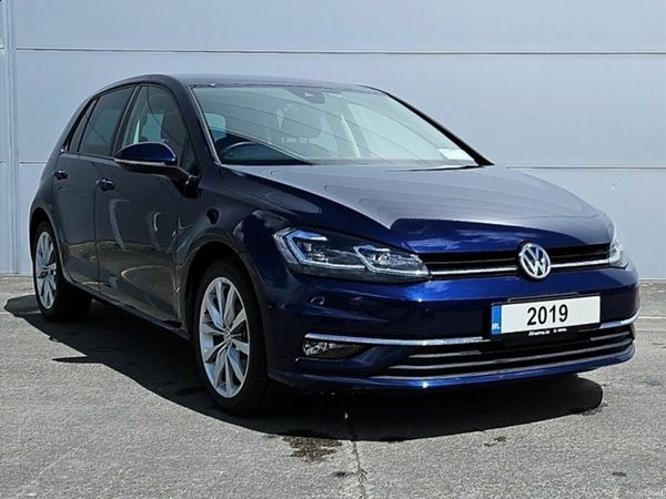 Volkswagen Golf Hatchback, Petrol, 2019, Blue
