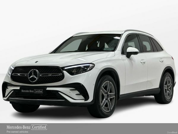 Mercedes-Benz GLC SUV, Diesel Hybrid, 2023, White