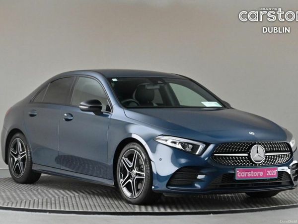 Mercedes-Benz A-Class Saloon, Petrol, 2020, Blue
