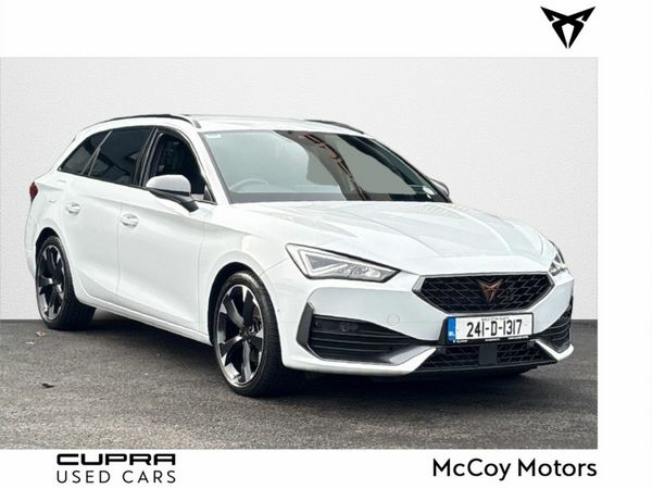 Cupra Leon Estate, Petrol, 2024, White