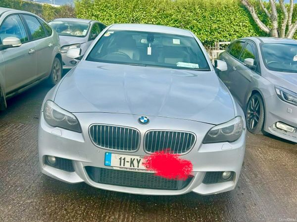 BMW 5-Series Saloon, Diesel, 2011, Grey