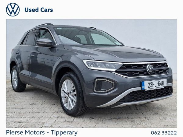 Volkswagen T-Roc SUV, Petrol, 2023, Grey