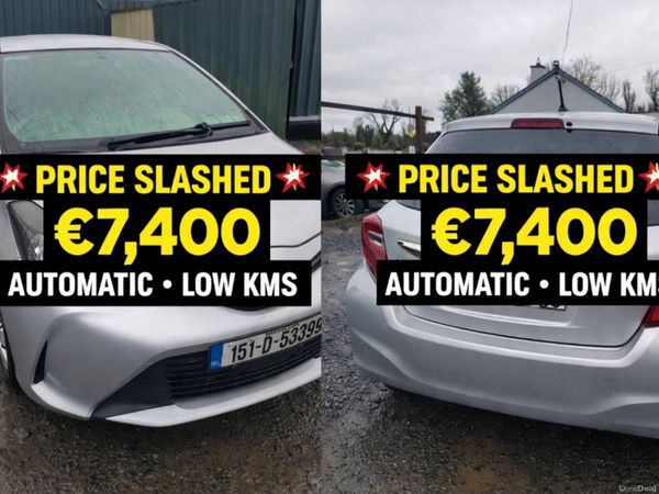 Toyota Vitz Hatchback, Petrol, 2015, Silver