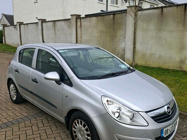 Opel Corsa Hatchback, Petrol, 2008, Silver