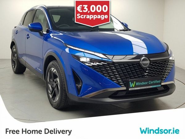 Nissan Qashqai MPV, Petrol Hybrid, 2025, Blue