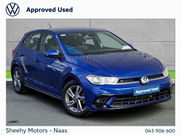 Volkswagen Polo Hatchback, Petrol, 2022, Blue