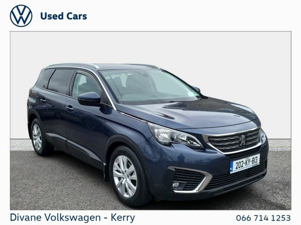 Peugeot 5008 MPV, Diesel, 2020, Blue