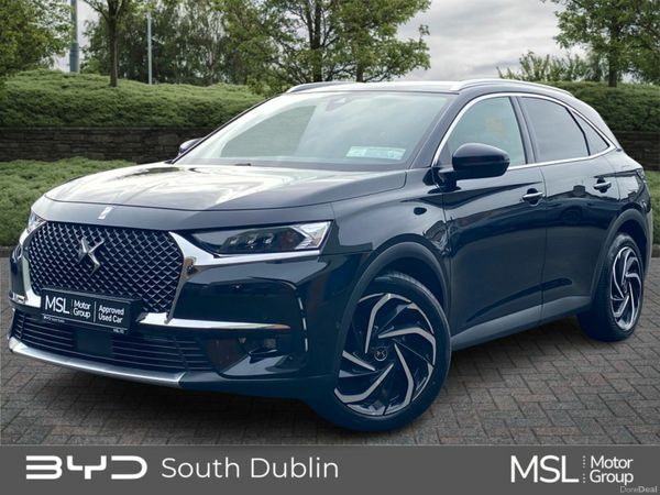 DS Automobiles DS 7 Crossback MPV, Petrol Plug-in Hybrid, 2021, Black