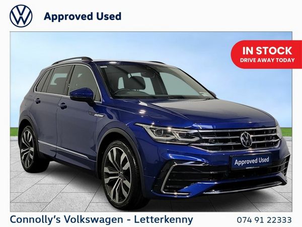Volkswagen Tiguan SUV, Diesel, 2021, Blue